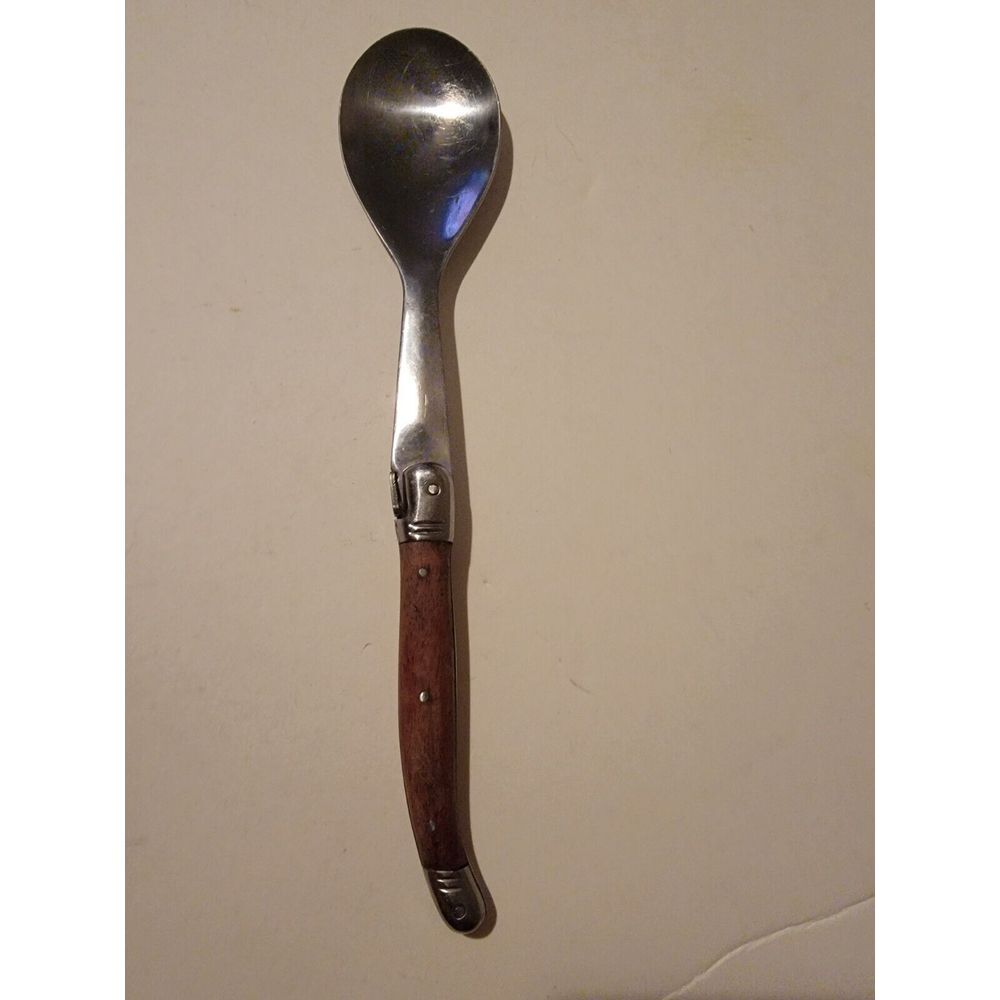 LAGUIOLE French Home Wood Grain Handle Stainless Flatware Bee Replacement Spoon